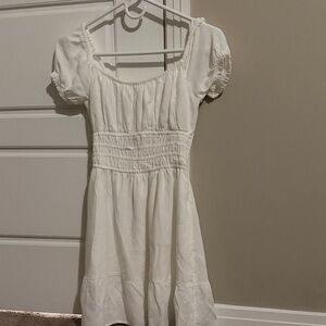Hollister White Mini Dress